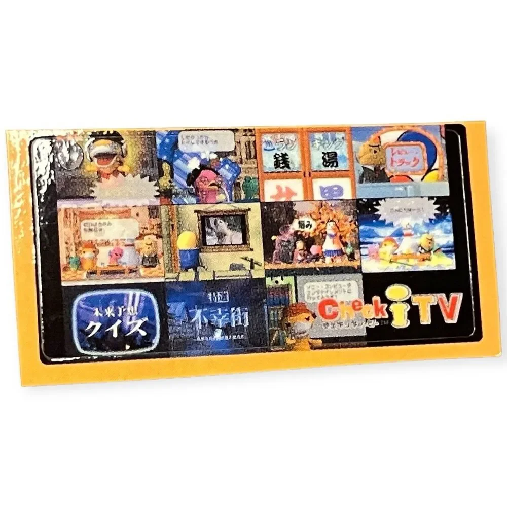 Sony PlayStation 2 PS2 Check iTV RareOfficial Memory Card Sticker